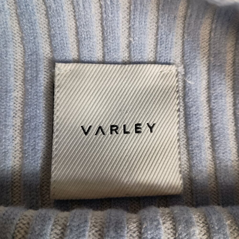 Varley Light Gray Ribbed Sweater - Picture 2 of 11